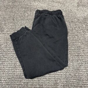 Nike Jogger Mens Large Black Sportswear Club Fleece Elastic Waist Athletic Gym